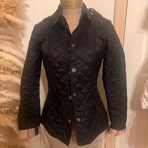 Burberry Black Quilted Women's Puffer Jacket
